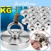 1pcs Strong Magnet Neodymium Super Pot Fishing Salvage Magnets Powerful Magnet Hook Super Powerful Neodymium Magnets Strong Magnetic