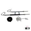 EWR5298 Electric Window Regulator Repair Set Front Right for Fiat Albea Siena Palio MK1 171 172 178 1996-2016 4/5 Door 46786202