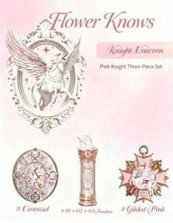 Knight Unicorn Set from Flower Knows: Palette for the Under-eye Area, Blush and Lipstick