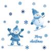 Snowman Christmas Cartoon Sticker Sticker Ski Sticker Kitchen Fridge Sticker