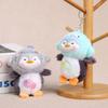 Cute Plush Toy Keychain Vinyl Penguin Pendant Creative Animal Stuffed Doll Cartoon Backpack Birthday Gifts