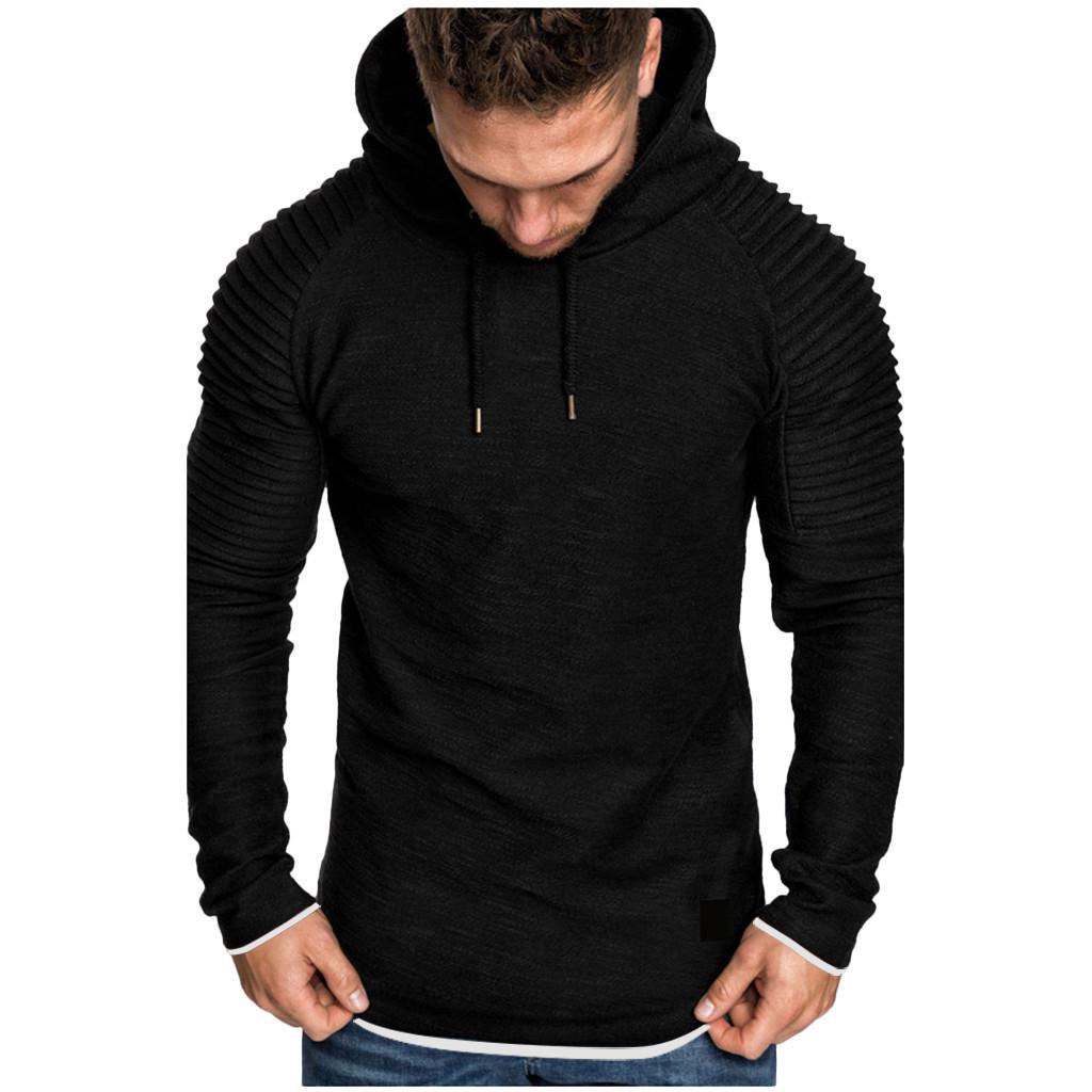 Men‘s Long Sleeve Winter Casual Sweatshirt Hoodies Top Blouse Tracksuits