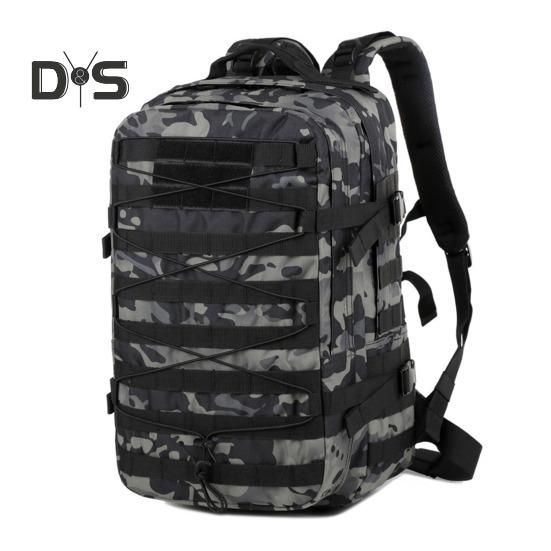 Hiking Backpack Lightweight Large Capacity Waterproof Oxford Cloth Outdoor Travel Camping Climbing Hunting Storage Bag Camouflage Rucksack