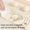 Zackoo Silicone Kneading Mat Foodgrade Thickened Large Household Panel Backing Dough Rolling Dumpling Pad Plastic Chopping Board