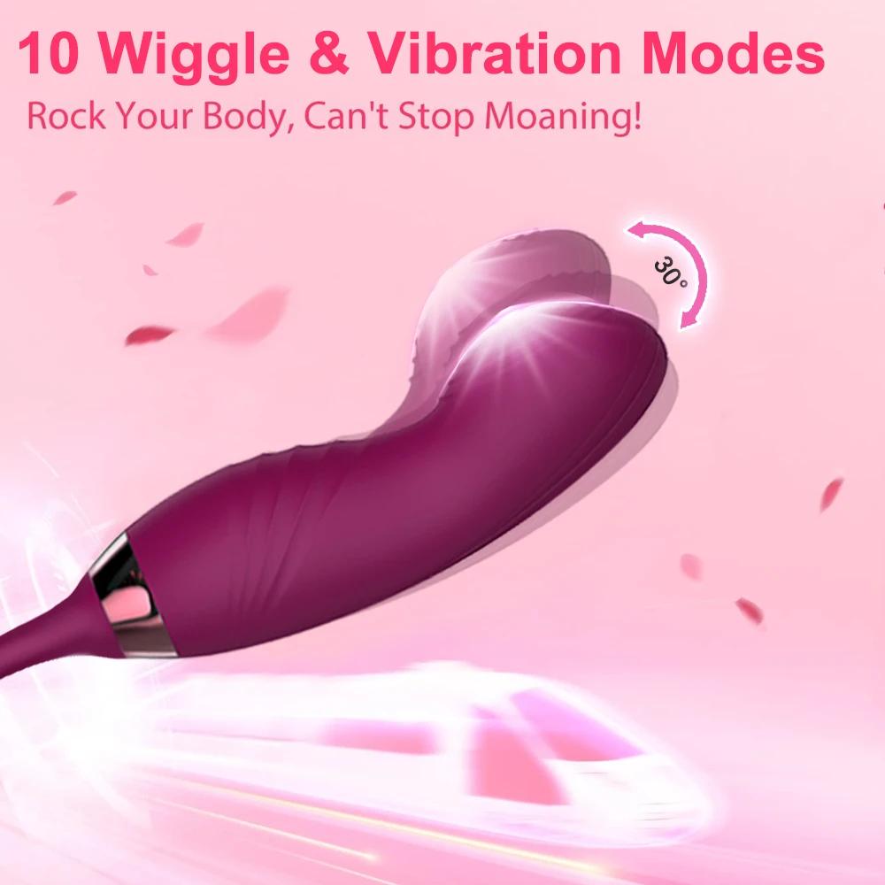 Rose Sucking Vibrator for Women Vagina Patting Clit Stimulator G Spot Dildo Vibrating Female Masturbator Massage Adult Sex Toy