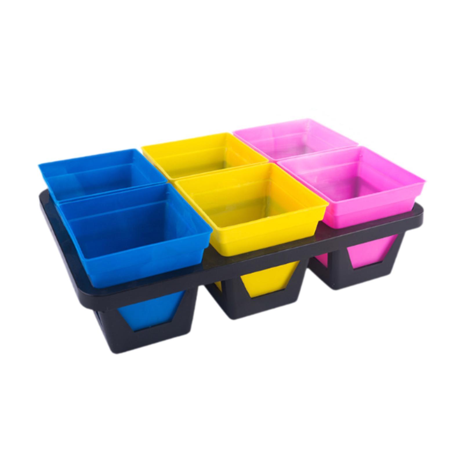 

Nursery Pots Tray, Flower Pot Carrying Holder, Portable, Wear-resistant, Strong