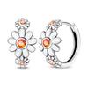 Original 925 Silver Simple Starry Moon Night Zircon Earrings for Women Trending Fashion Jewelry Birthday Gift New In