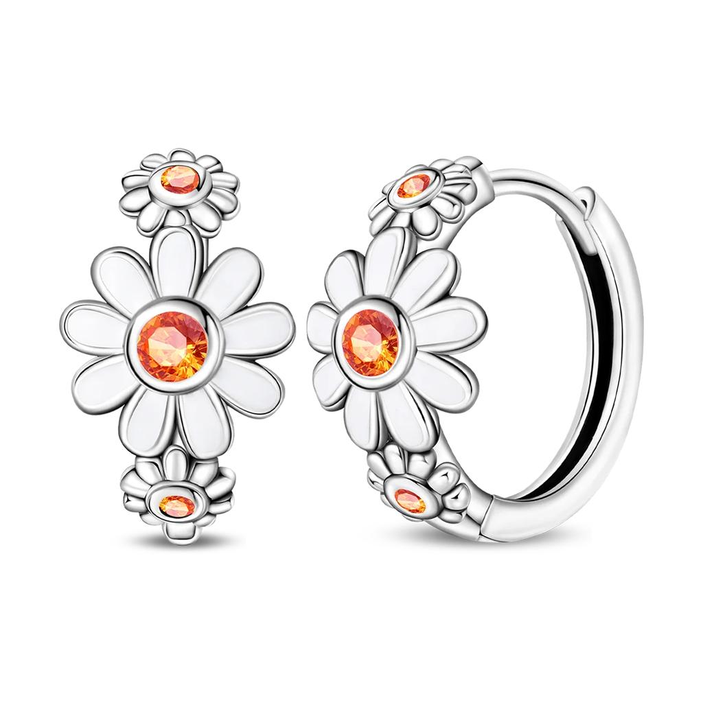 Original 925 Silver Simple Starry Moon Night Zircon Earrings for Women Trending Fashion Jewelry Birthday Gift New In