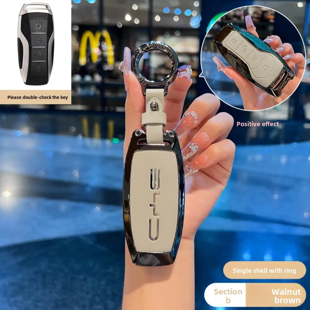 

Car Accessories Key Case Holder Cover Buckle for BYD Atto 3 Han EV Dolphin Durable Second Song Pro Tang Dm QIn PLUS MAX Yuan