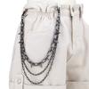 European and American Jewelry Hip Hop Punk Rivet Stage Performance Multi-layer Waist Chain Dress Jeans Accessories