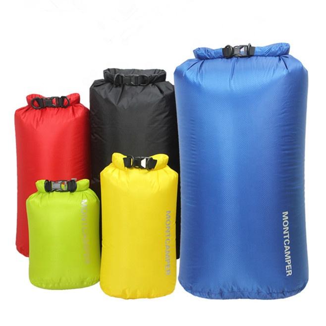 Large Capacity Outdoor Hiking Camping Nylon Ultralight Waterproof Dry Bag Accept Customized Logo