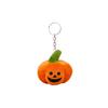 Adorable Plush Pumpkin Keychain Soft Toy For Halloween Gifts Cute Cartoon Style