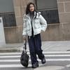 Demana Youthful Durable Women's Hooded Down Jacket