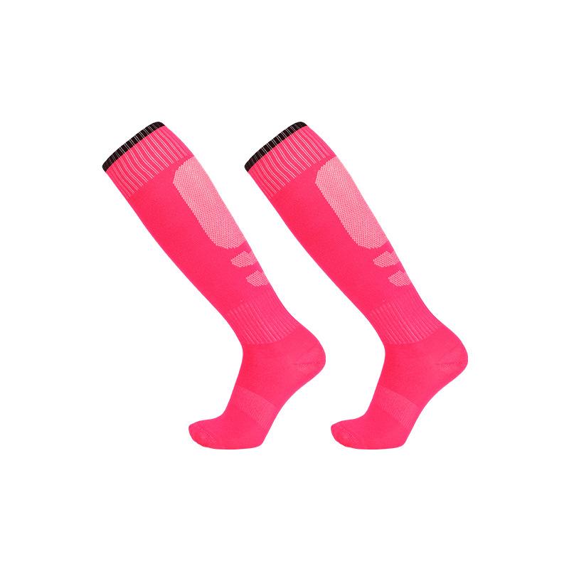 2026 Summer Thin Adult High Soccer Socks Anti Slip Training Socks Professional Kids Over Knee Sports Socks