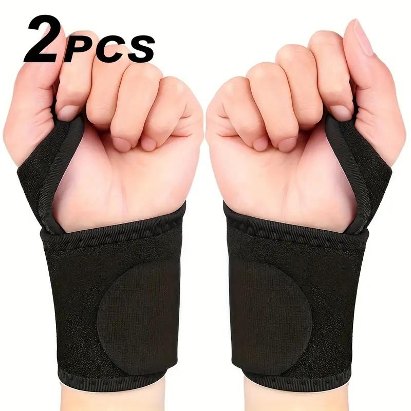 Fitness Wrist Straps For Men And Women - For Wrist Sprains, Pain, Strains, Bandage Support, Powerlifting, Pressurized Sports Pro
