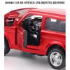1/32 Scale Lada NIVA Jeeps Diecast Car Model Toy, Pull Back Toy Vehicle with Sound and Light for Kids Toddler Boys Girls Gift Collection