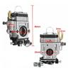 Engine Carburetor Brush Cutter Strimmer Cutter Chainsaw 15mm Carburetor Kit 43cc 52cc Engine Carburetor 40-5 44-5