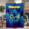 Club America Custom Flannel Blankets Soft Warm Cozy Throws for Home Decor Holiday Gifts