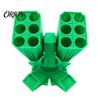 PLA Pen Stand 3D Printed Missiles Launcher Holder, Rocket Pencil Cup for Office Holder Desk, Multi-compartments Stationery Organizer Box Home