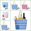 Large Capacity Wine Dispenser Tote Bag Canvas Beach Wine Bag Thermal Insulation Wine Bag  Gift