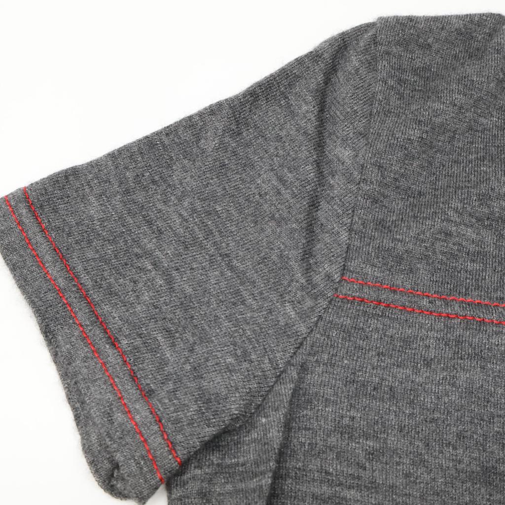 CHANEL Grey 00A P16507V00838 Wool Turtleneck Knit tops 38 grayUsed