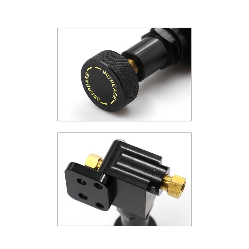 Brake Proportion Valve Adjustable Range from 100-1000 PSI Prop Brake Bias Racing Lever Type For Car Prop Brake Proportion Valve