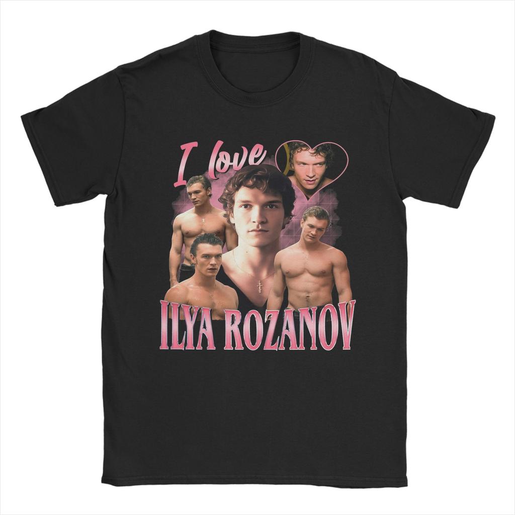 Heated Rivalry Ilya Rozanov But Daddy I Love Him T Shirt Mens Pure Cotton Fashion TShirt Crew Neck Tees Short Sleeve Clothing