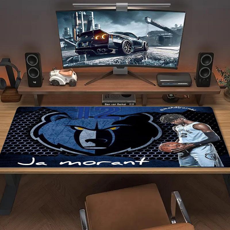 Ja Morant Poster Color Mouse Pad Large Gaming Table Cushion Non-slip Laptop Tablet Big Mousepad XXL Mat Mini PC Playmat With Lock edge