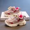 2025 new children's sports shoes boys autumn boys spring and autumn mesh breathable shoes girls dad shoes