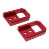 Front Tow Hooks Heavy Duty Left Right Side Red High Strength Replacement for Toyota Tacoma 2024 2026