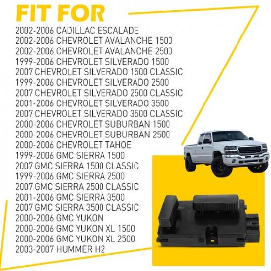 Driver Side Power Seat Switch for 01-06 Chevy Silverado Suburban Tahoe 12450166