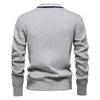 Callaway 2025 Autumn/Winter Embroidered New Cardigan Men's V-neck Long Sleeved Sweater Knitted Coat