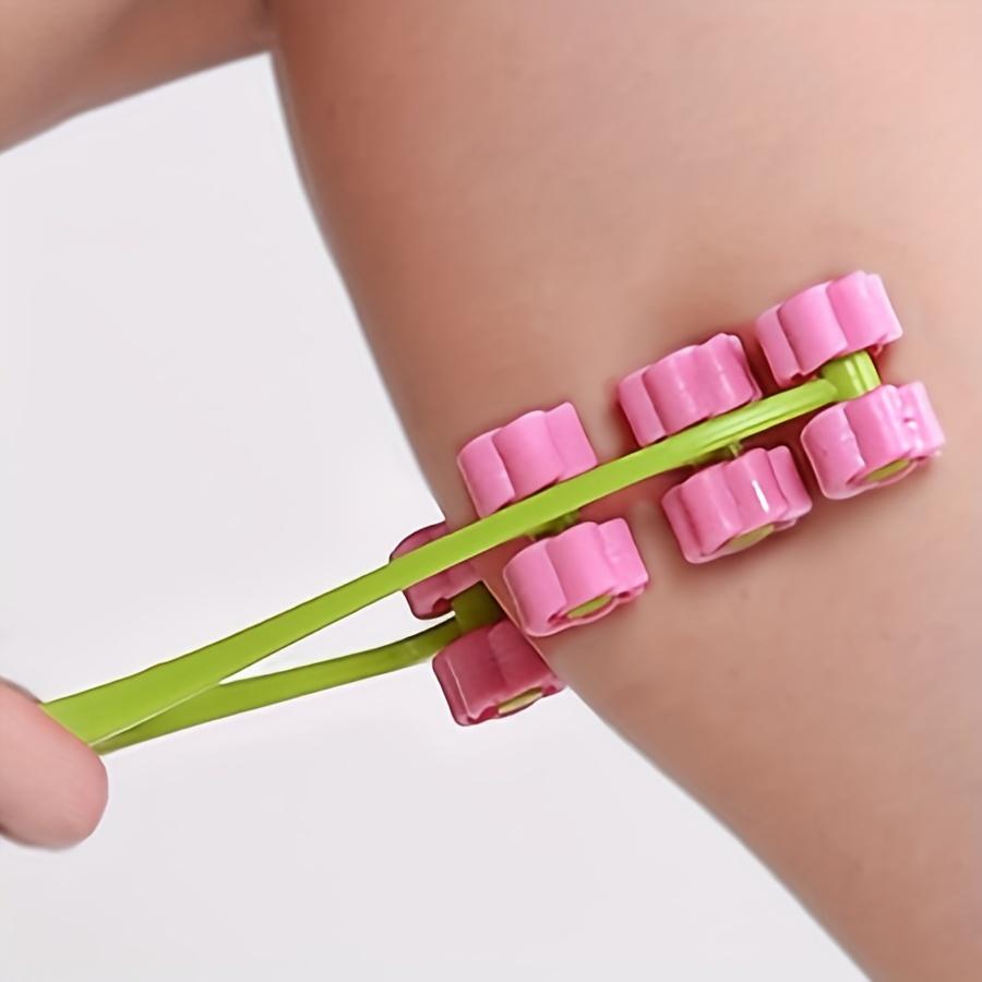 Flower Type Facial Massage Roller Face Massager for V Face Pull Tight Firming, Beauty Tool