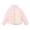 LUSON Girls' High-Collar White Duck Down Winter Jacket