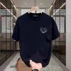Trendy Brand Short-Sleeved Pure Cotton Men'S Printed T-Shirt Trendy Men'S And Women'S Versatile Round Neck T-Shirt Men'S
