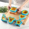 Sandwich Cutting Mold and Sealing Machine Biscuit Cutting Machine Household Kitchen Tools Baking Molds Cutting Kitchen Gadgets