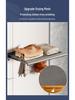 Invisible Foldable Suction Cup Drying Rack: Punch-Free, Retractable Shoe & Clothes Hanger for Balcony