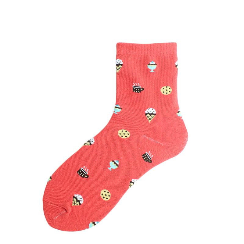 [COSPLACOOL]Harajuku Planet Point Yarn Funny Socks Japanese Creative Moon Stars Socks Women Warm Cute Novelty Femme Sokken Meias