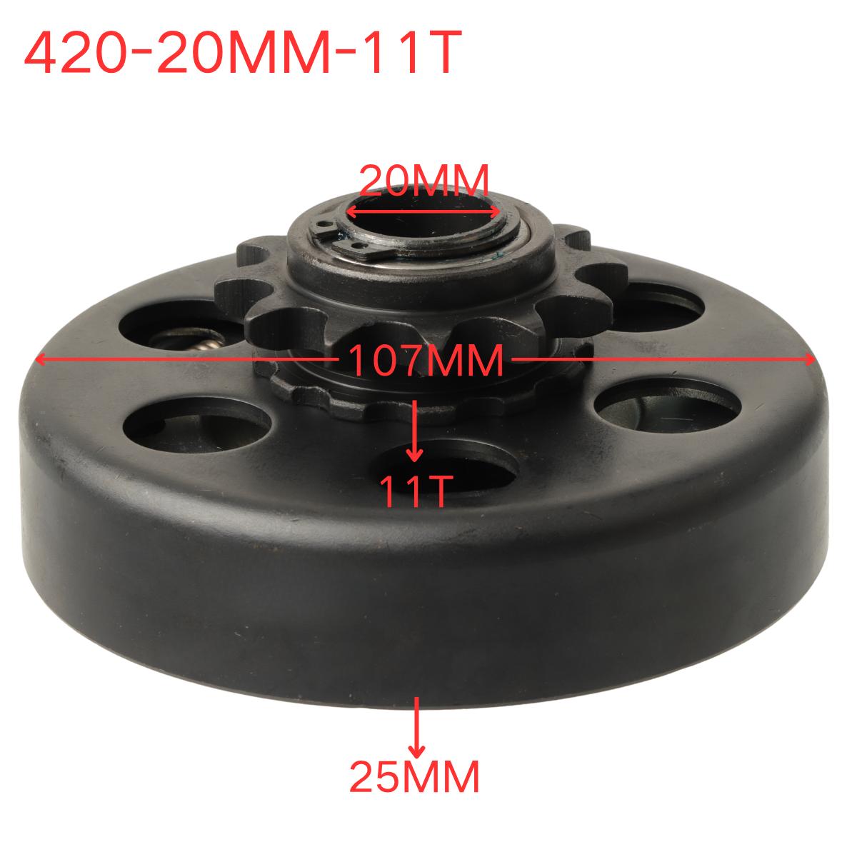 Centrifugal Automatic Clutch 10/11/12/13/14/15/16/18Tooth 16/19/20/25.4MM