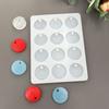Silicone Name Pendant Mold Handmade English Listed Silicone Molds Suitable for Crafting Baking and Soap Making Food Safe