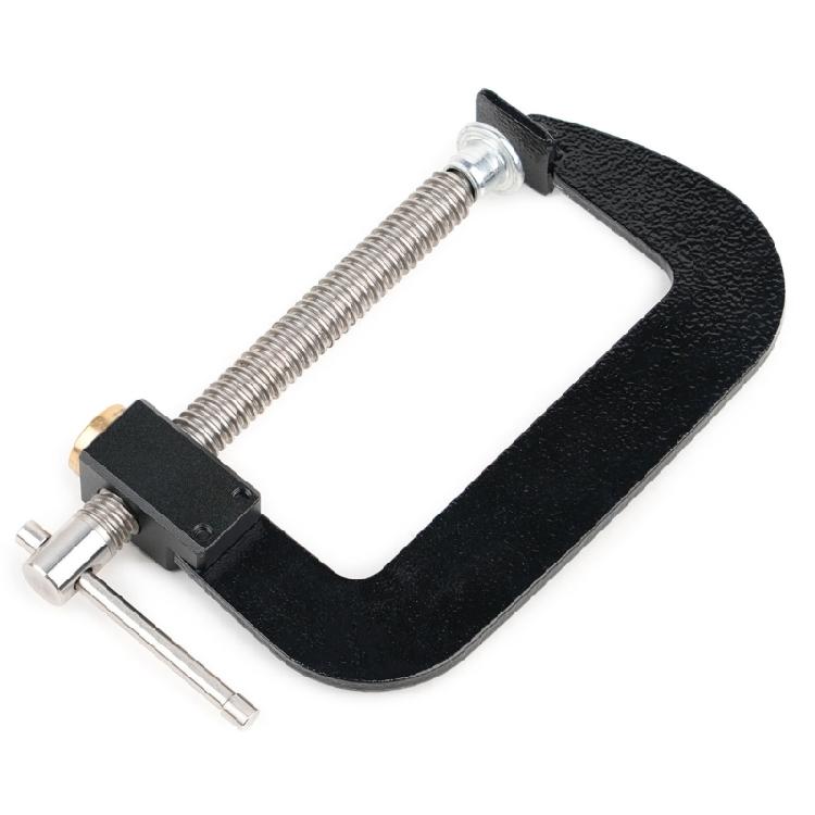 Quick Action 4 Inch G Clamp For Carpentry And DIY Projects Stable Gripping Sturdy Steel Build With Anti Corrosion Finish