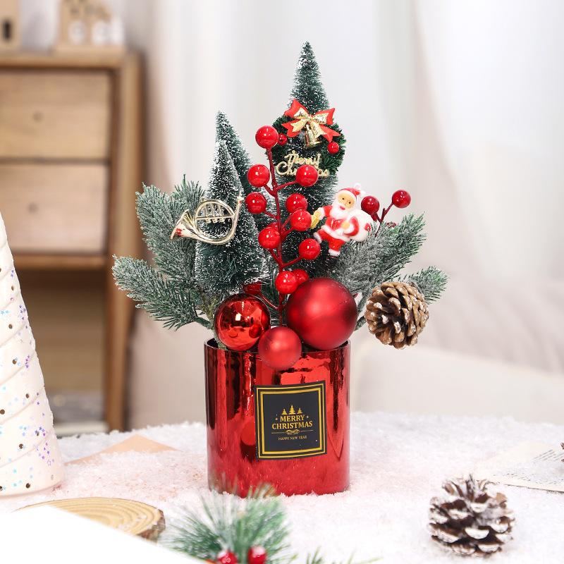 Christmas Decorations, Christmas Flower Bouquets, Potted Plants for The Tabletop, Christmas Gifts