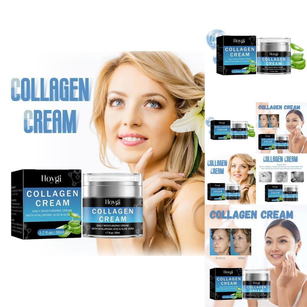 Hoygi Collagen Cream For Deep Hydration And Skin Firming Reduces Fine Lines