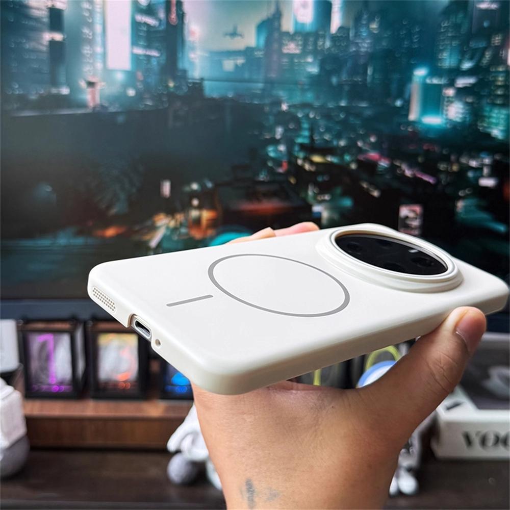 Ultra Thin Simple Solid Color Matte Hard PC Case for Honor Magic 7 6 5 Pro Lite X6C X8C X9B Magnetic Wireless Charge Slim Cover