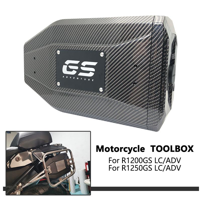 

Для мотоцикла BMW R1250GS LC ADV R1200GS R 1200 GS Adventure 2014-2023 пластиковий декоративний 4,2-літровий вуглецевий інструмент All Black
