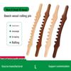 Eight-Bead Beech Wood Meridian Massage Stick for Whole Body Therapy