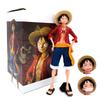 One Piece Luffy Grandista Figur - Große Größe Anime Sammlerstück Modell Spielzeug Geschenk