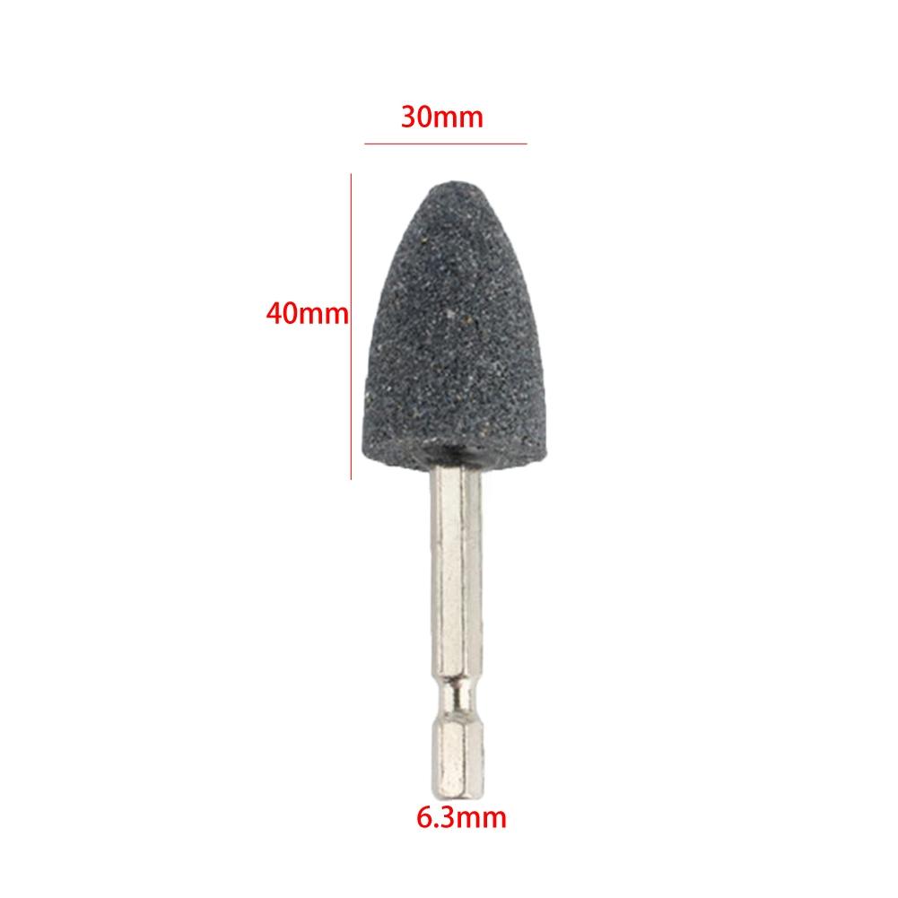 Grinding Head Hexagonal Shank Cone Shape Increases Contact