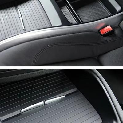 Interior Car Drink Water Cup Holder Cover Trim Zipper Rolling Curtain For BMW X5 X6 E70 E71 E72 2007-2014