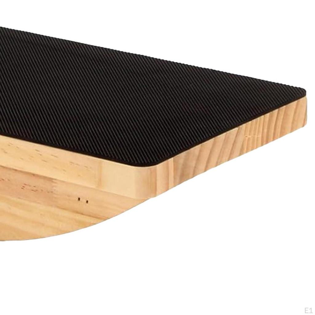 Holz Balance Board Schaukel Vielseitiges Gerät, Rutschfest Tragbar Trainingskern